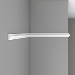 Молдинг гладкий DECOMASTER 97010F гибкий (40*18*2400мм)