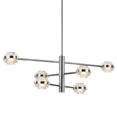 Люстра Delight Collection MX22030002-6A chrome/clear