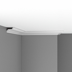 Плинтус потолочный гладкий DECOMASTER DP-374 (60*95*2400мм)