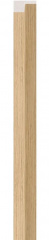Рейка декоративная левая LINERIO M PLUS LINE LIGHT OAK светлый дуб