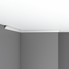 Плинтус потолочный гладкий DECOMASTER 96251 (25*25*2400мм)