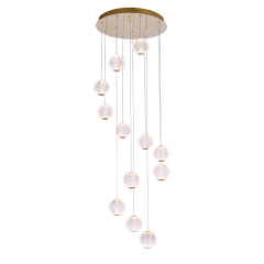 Люстра каскадная Delight Collection MD20001012 MD20001012-12A gold