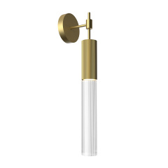 Настенный светильник Delight Collection Flume 1A ant.brass