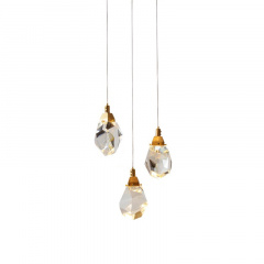Подвесной светильник Delight Collection 9701P/3R brass
