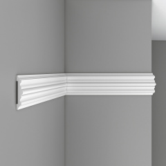 Молдинг гладкий DECOMASTER 97902F гибкий (100*20*2400мм)