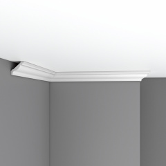 Плинтус потолочный гладкий DECOMASTER 96015 (40*40*2400мм)