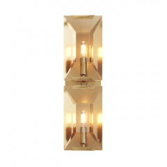 Настенный светильник Delight Collection Harlow Crystal A2 gold