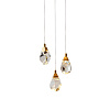 Картинка - Подвесной светильник Delight Collection 9701P/3R brass