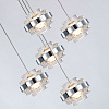 Картинка - Подвесной светильник Delight Collection MD22030002-5A chrome/clear