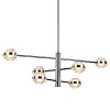Картинка - Люстра Delight Collection MX22030002-6A chrome/clear