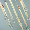 Картинка - Подвесной светильник Delight Collection Teardrop 25 gold