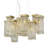 Картинка - Подвесная люстра Delight Collection 68065 PR68065-12 gold