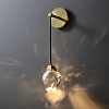 Картинка - Настенное бра Delight Collection Crystal rock II 9701W brass