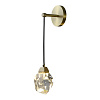 Картинка - Настенное бра Delight Collection Crystal rock II 9701W brass