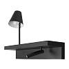 Картинка - Настенный светильник Loft It Shelf 10216/2W Black