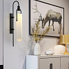 Картинка - Настенное бра Delight Collection Arc Well B6066W/L black/white
