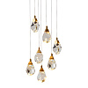Картинка - Подвесной светильник Delight Collection 9701P/7R brass