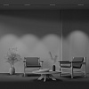 Картинка - Трековый светильник Points TR031-4-12W3K-S-DS-B