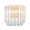 Картинка - Настенный светильник Delight Collection Vittoria 2C brass/clear