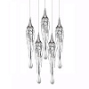 Картинка - Подвесной светильник Delight Collection Goddess Tears 5R chrome