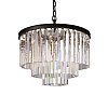 Картинка - Люстра Delight Collection Odeon 6 black/clear