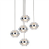 Картинка - Подвесной светильник Delight Collection MD22030002-5A chrome/clear