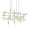 Картинка - Люстра Delight Collection Molecular 30 black/gold