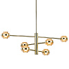 Картинка - Люстра Delight Collection MX22030002-6A gold/champagne