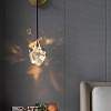 Картинка - Настенное бра Delight Collection Crystal rock II 9701W brass