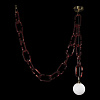 Картинка - Светильник подвесной Loft It Chain 10128C Red