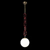Картинка - Светильник подвесной Loft It Chain 10128P Red